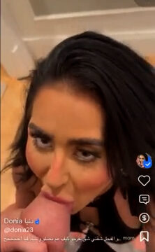 Donia Somrani Blowjob Porn video Hot Trend Onlyfans