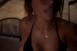 Chloe Parker Sexy in Black Lingerie – Onlyfans video